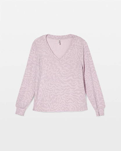 Soma Long-Sleeve V-Neck Pajama Top