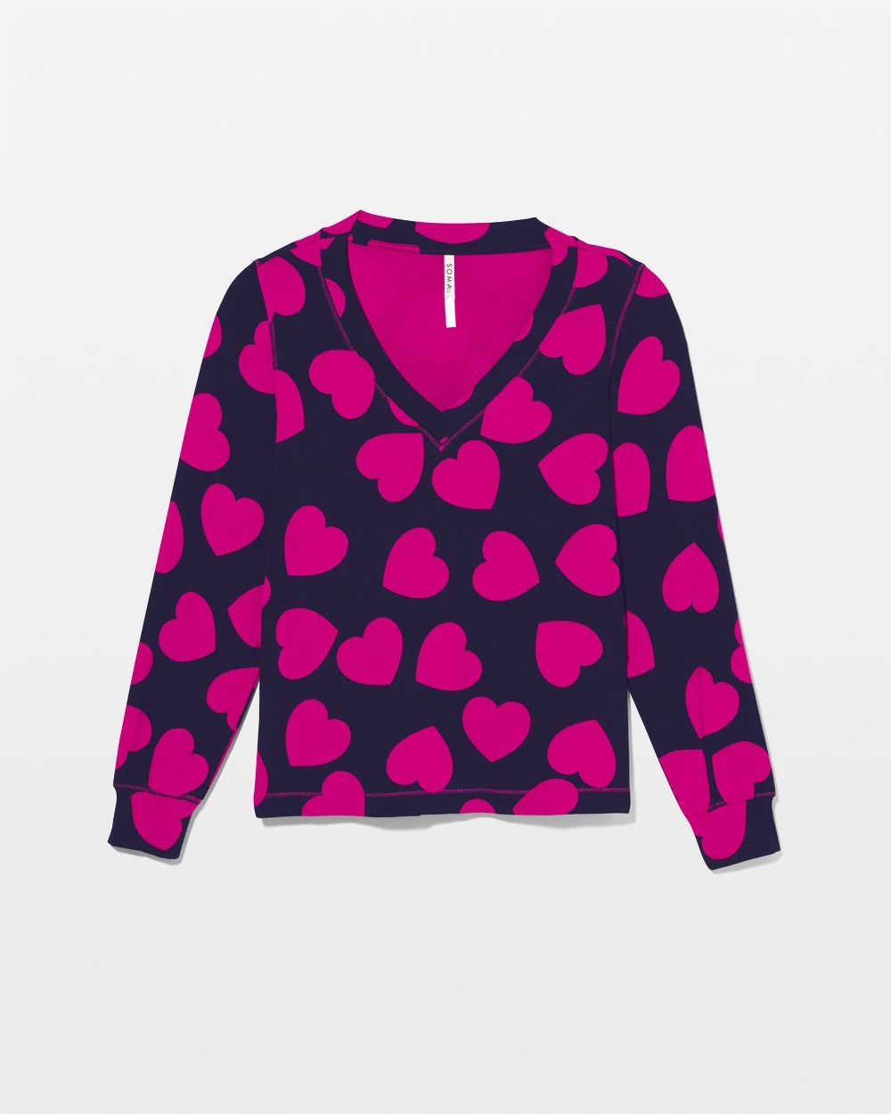 Soma Long-Sleeve V-Neck Pajama Top