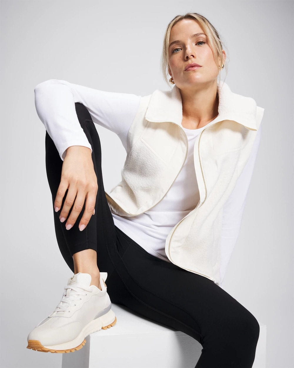 Soma Sherpa Zip Up Vest