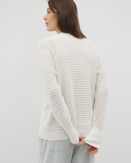 Soma Cotton Open Stitch Cardigan