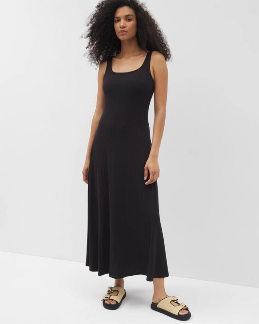 Soma Rib Square Neck Lounge Dress