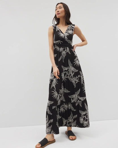 Soma Goddess Tiered Maxi Dress