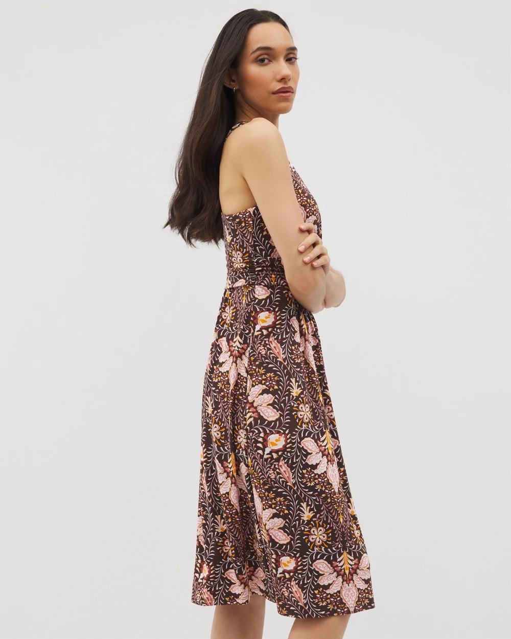 Soma Cross Back Strap Bra Dress