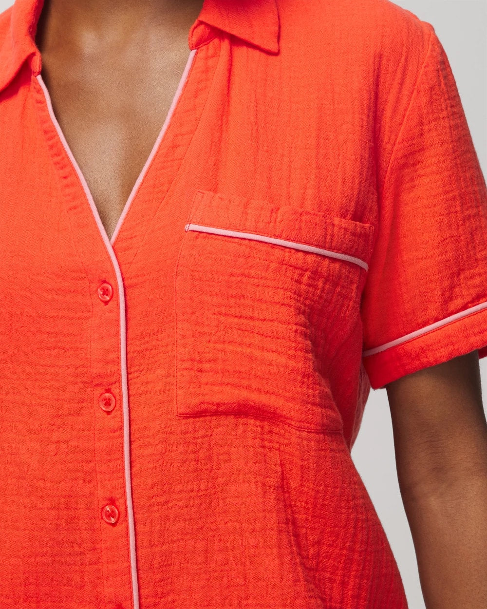 Soma Short-Sleeve Pajama Top