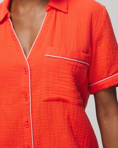 Soma Short-Sleeve Pajama Top