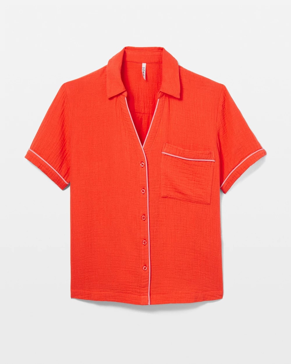 Soma Short-Sleeve Pajama Top