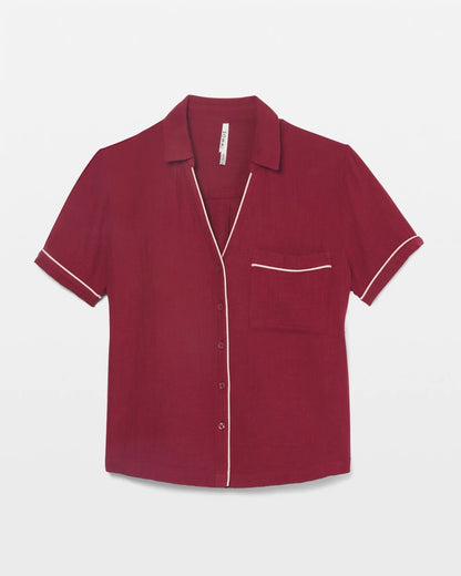 Soma Short-Sleeve Pajama Top