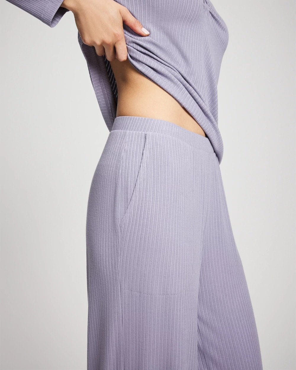 Soma Pointelle Wide Leg Pajama Pant