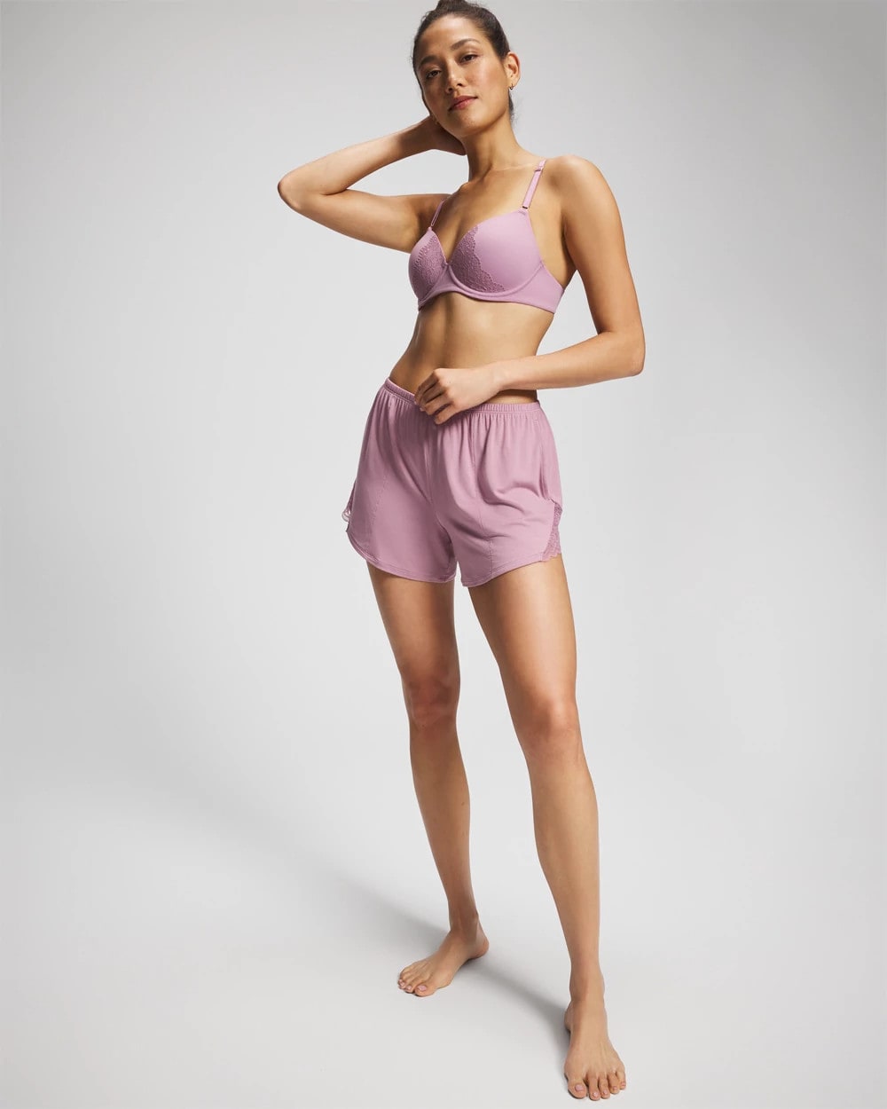 Soma Lace Trim Pajama Short