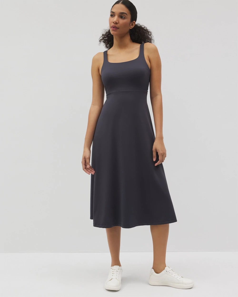 Soma Lounge Square Neck Midi Dress