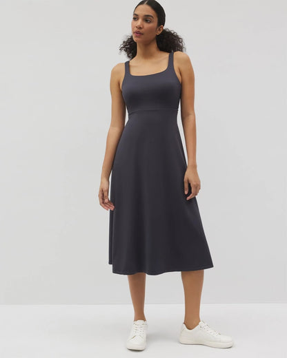 Soma Lounge Square Neck Midi Dress