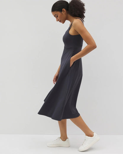 Soma Lounge Square Neck Midi Dress