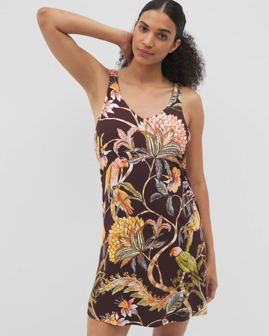 Soma Shirred Strap Chemise