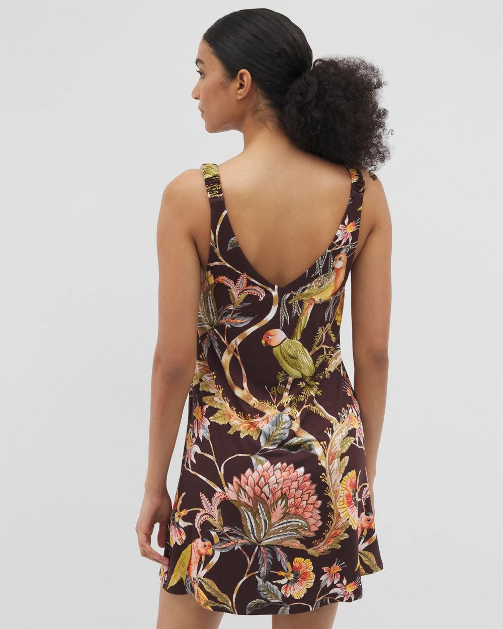 Soma Shirred Strap Chemise
