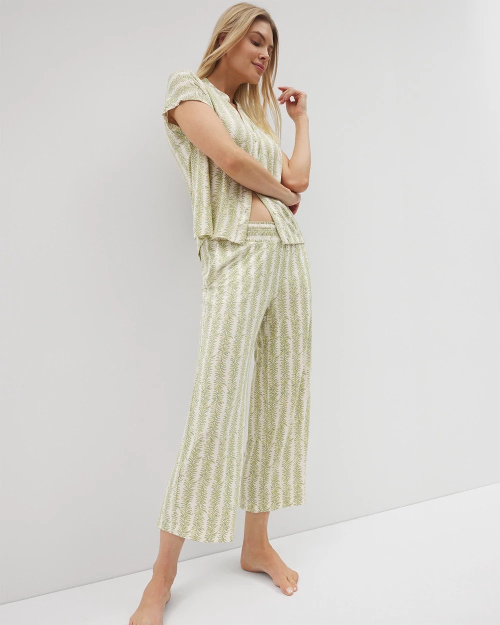 Soma Cropped Pajama Pants