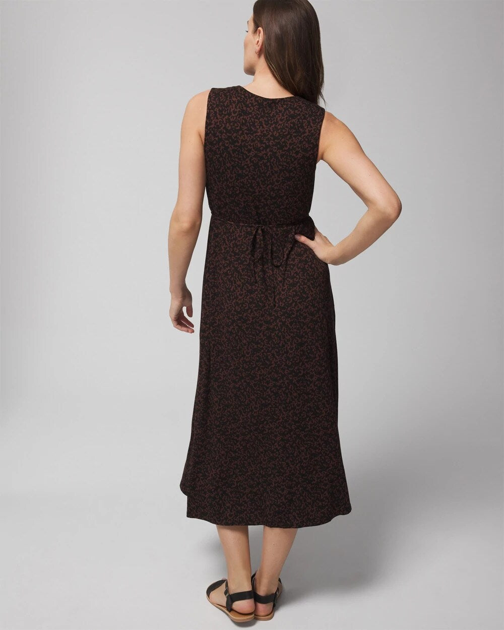 Soma Tie Back Midi Dress