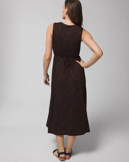 Soma Tie Back Midi Dress