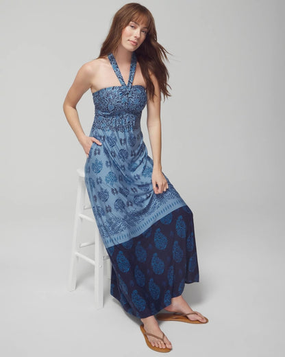 Soma Halter Maxi Bra Dress