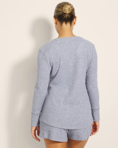Soma Long-Sleeve Pajama Henley