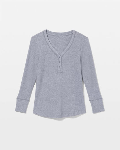 Soma Long-Sleeve Pajama Henley