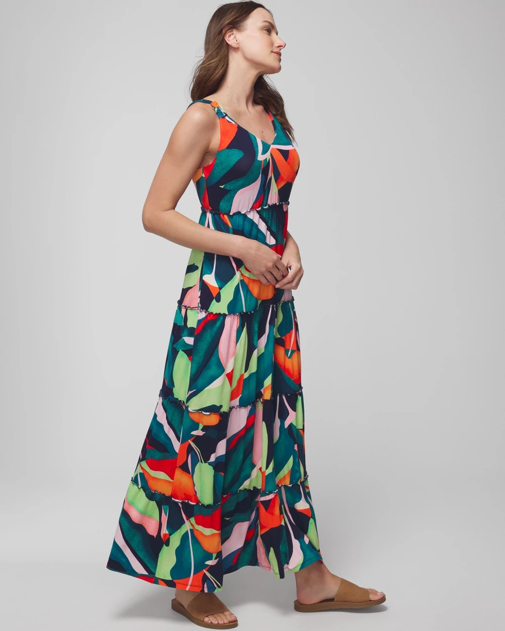 Soma Tiered Maxi Bra Dress