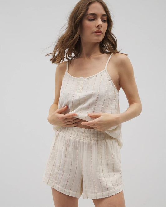 Soma Cotton Gauze Pajama Shorts