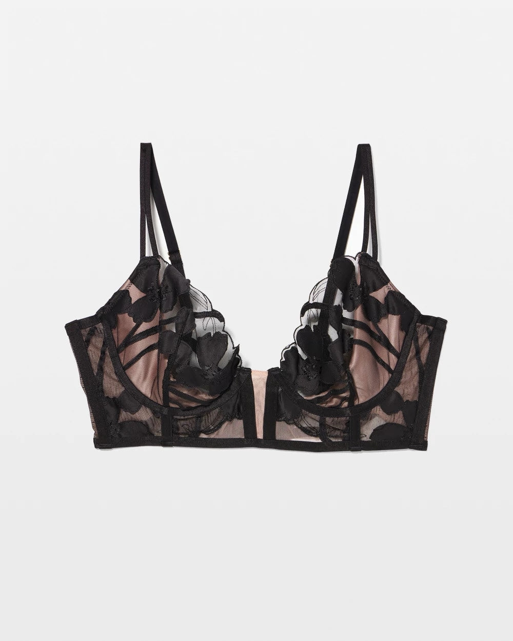 Soma Soma’s Sexiest Applique Longline Bra