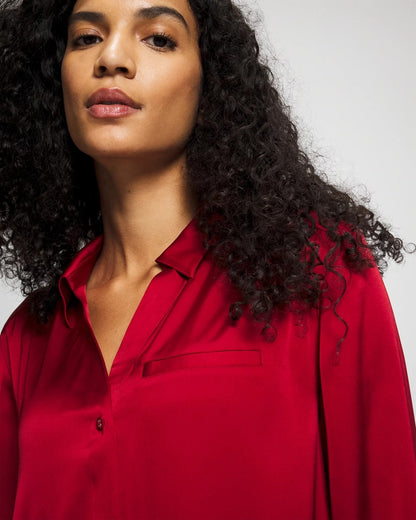 Soma Long-Sleeve Sleep Shirt