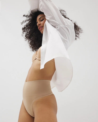 Soma Second Skin by Soma Mid-Level Shaping Seamless Thong