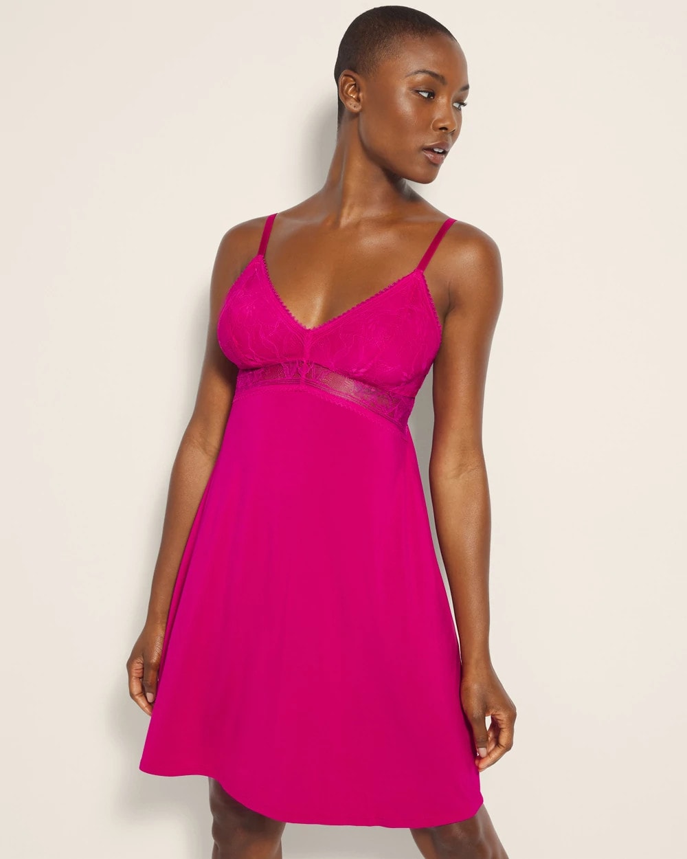 Soma Soft Support Lace Chemise