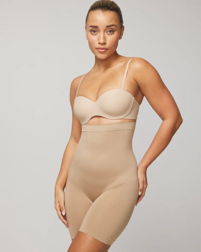 Soma Mid-Level Shaping Seamless High-Waist Thigh Shaper