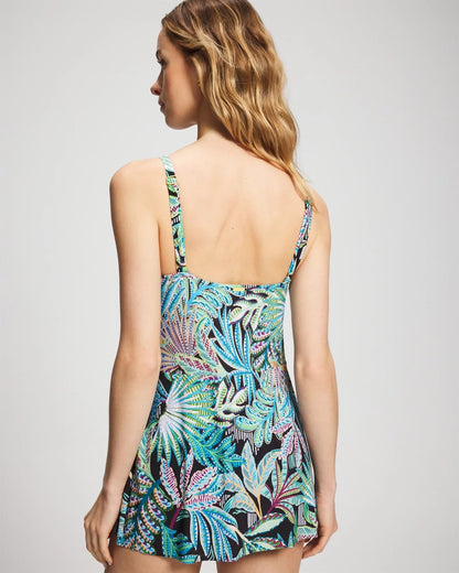 Soma Bleu Rod Cloud Forest Swim Dress