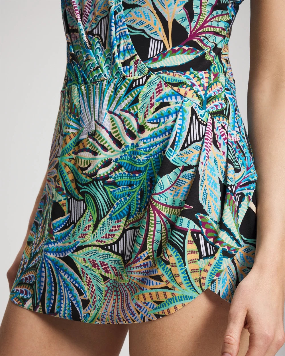 Soma Bleu Rod Cloud Forest Swim Dress