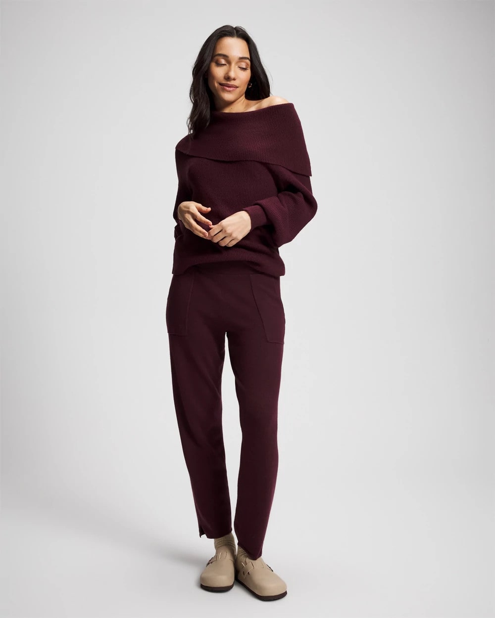 Soma Premier Knit off the Shoulder Sweater