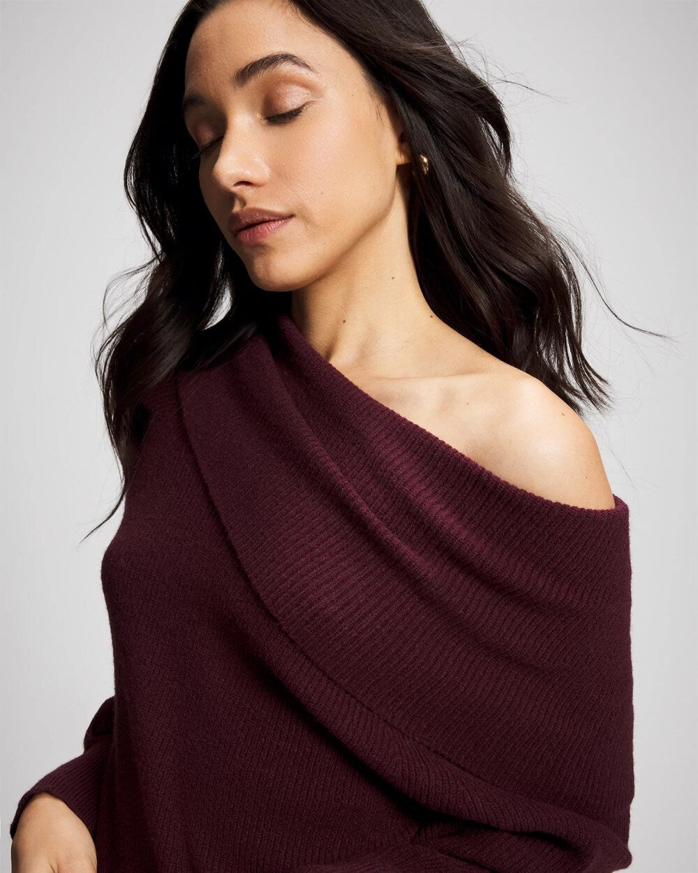 Soma Premier Knit off the Shoulder Sweater