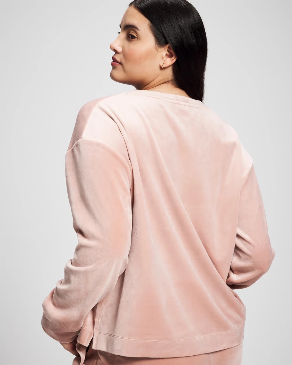 Soma Velour Crewneck Sweatshirt