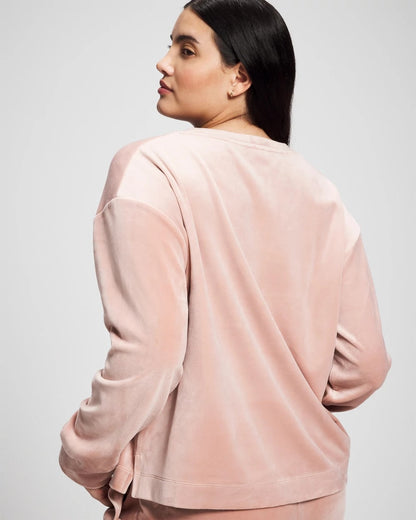 Soma Velour Crewneck Sweatshirt