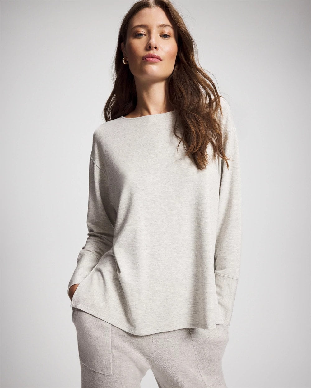 Soma Ultra Soft Fleece Dolman Top