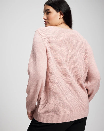 Soma Shimmer Cable Knit Sweater