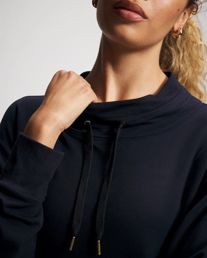 Soma Ultrasoft Fleece Relaxed Funnel Neck Sweatshirt