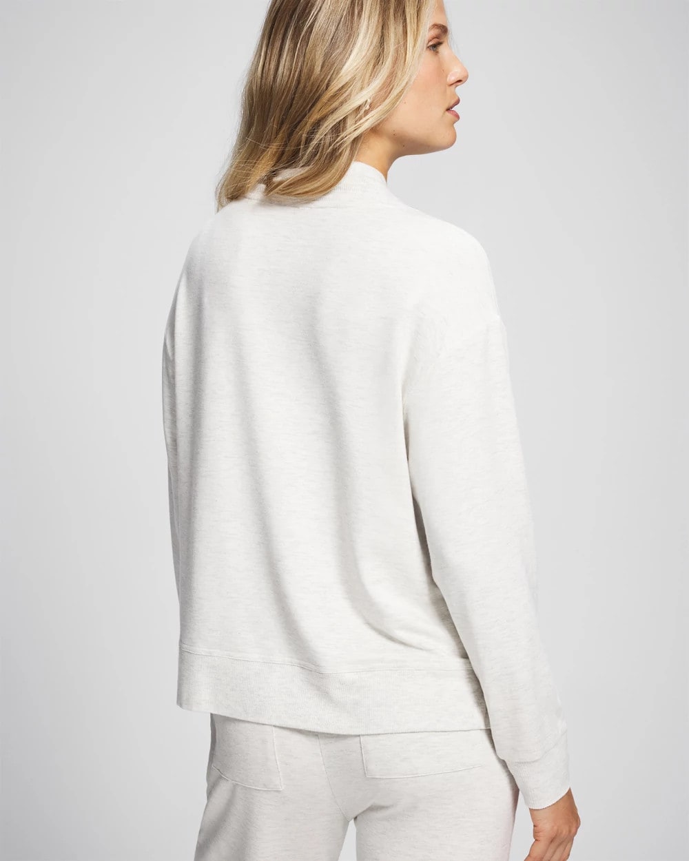 Soma Ultrasoft Fleece Quarter Zip Sweatshirt