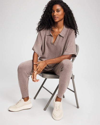 Soma Premier Knit Sweater Collared Top