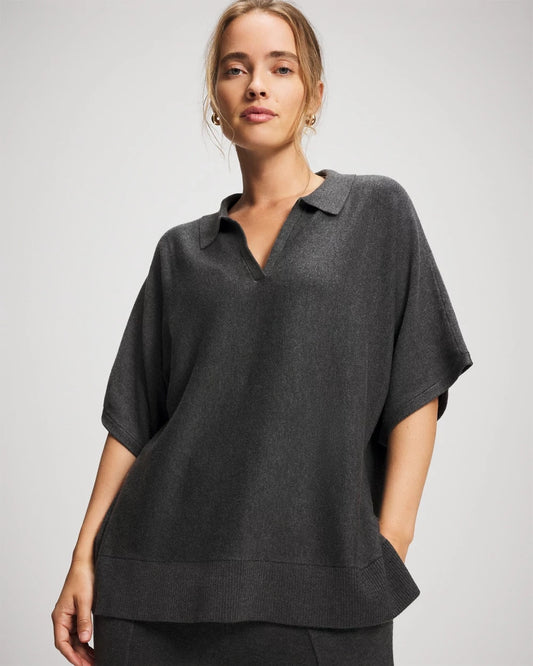 Soma Premier Knit Sweater Collared Top