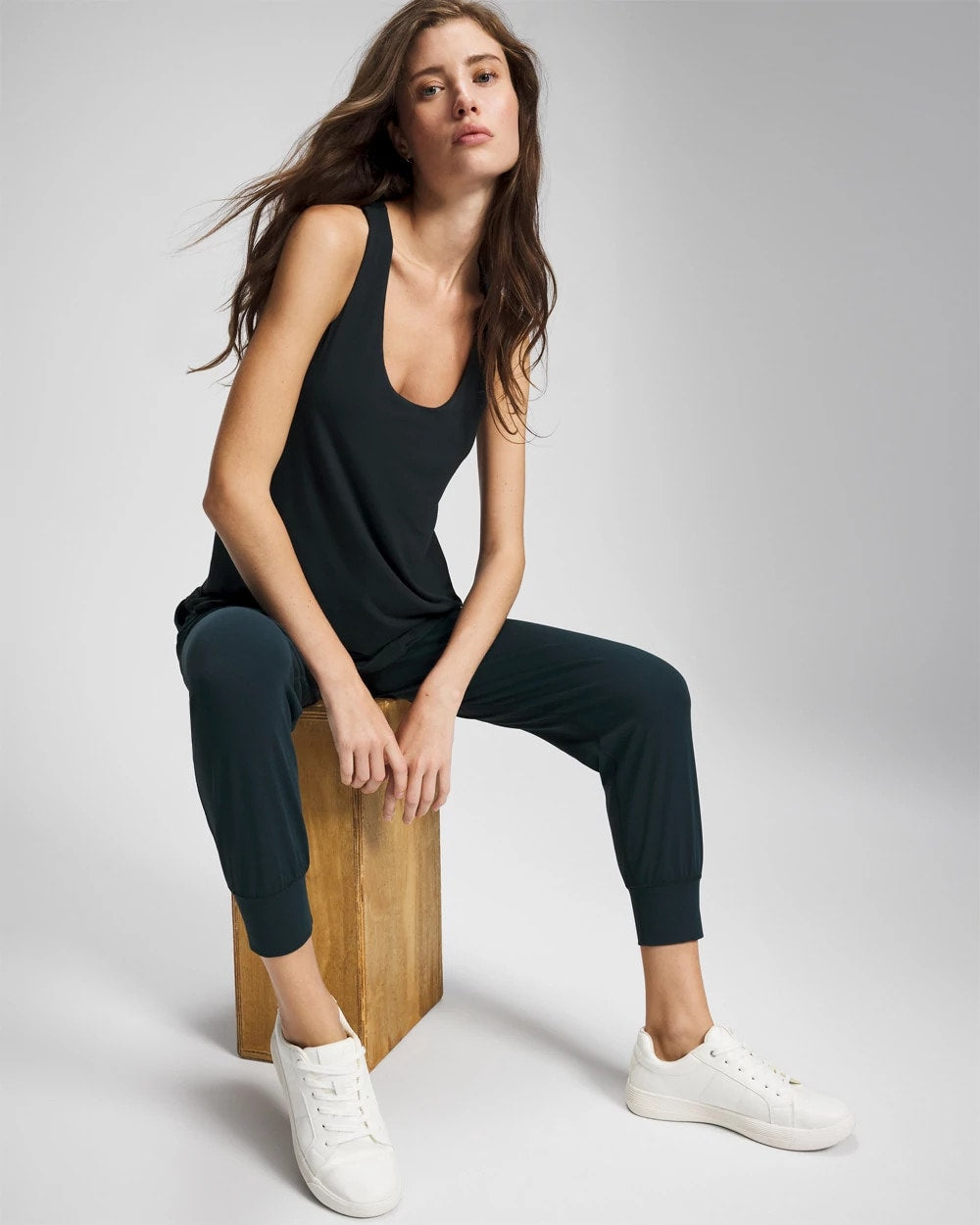 Soma Soft Jersey Racerback Bra Tank