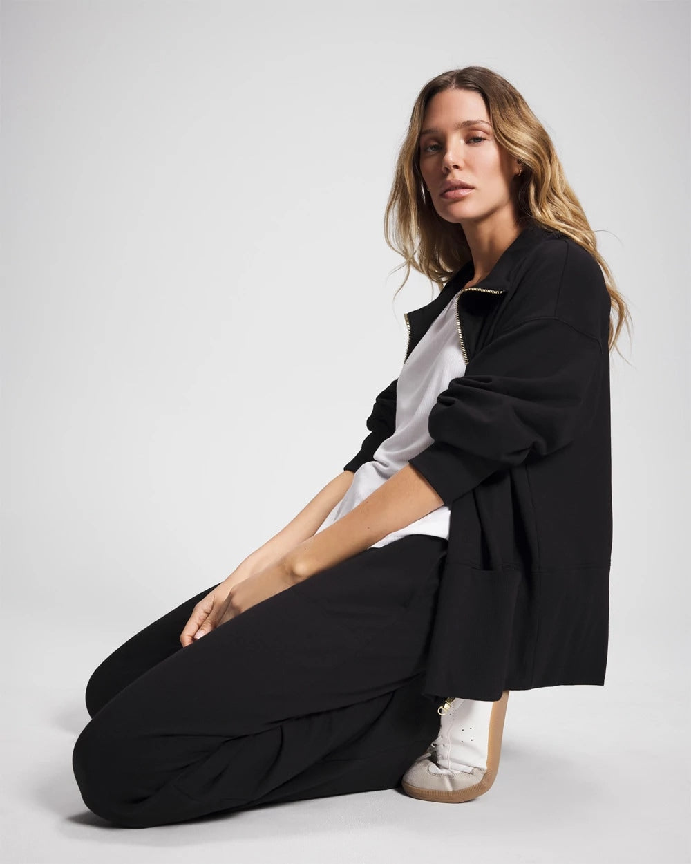 Soma Essential Terry Straight Leg Pants