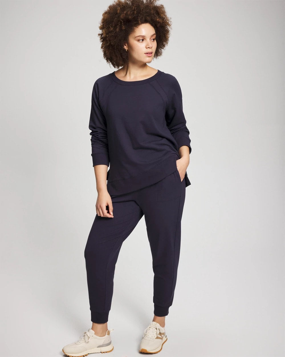 Soma Essential Terry Crewneck Sweatshirt