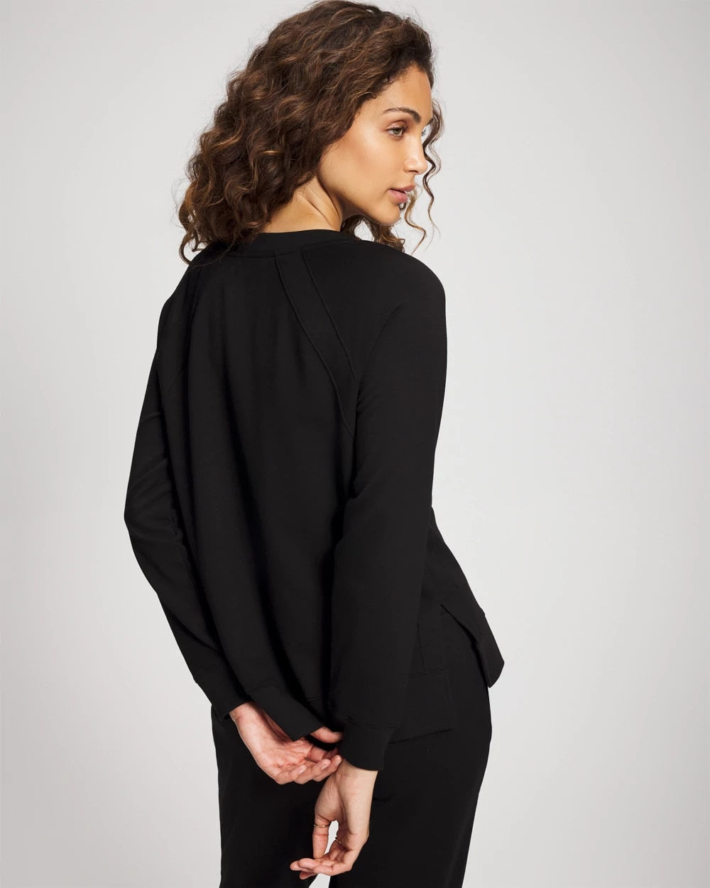 Soma Essential Terry Crewneck Sweatshirt