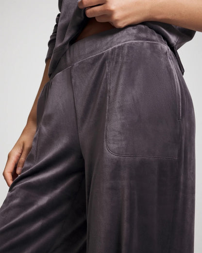 Soma Velour Straight Leg Pants
