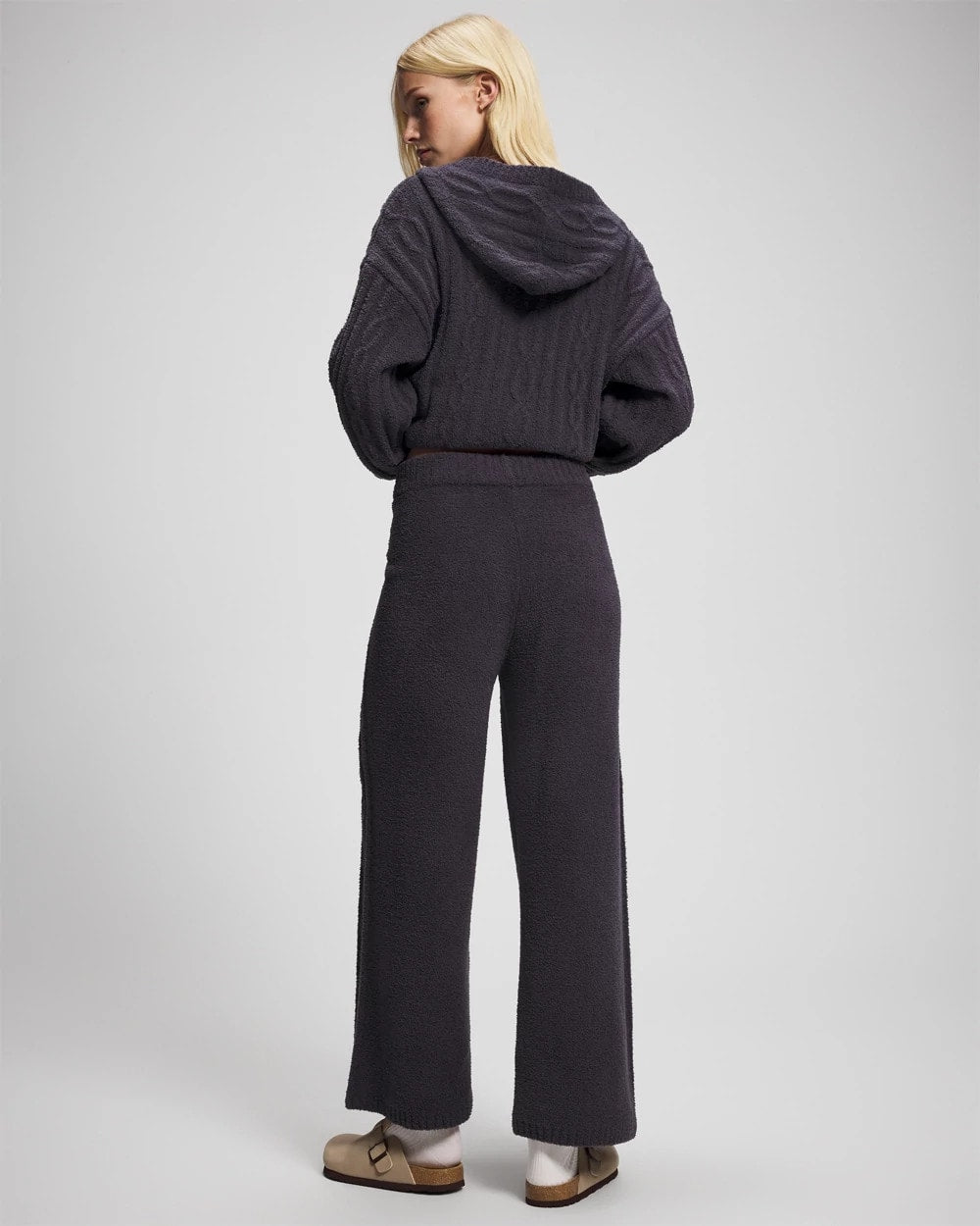 Soma Cable Knit Plush Ankle Pant