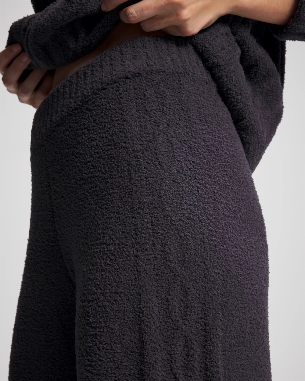 Soma Cable Knit Plush Ankle Pant